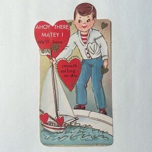 Vintage Valentines Day Card